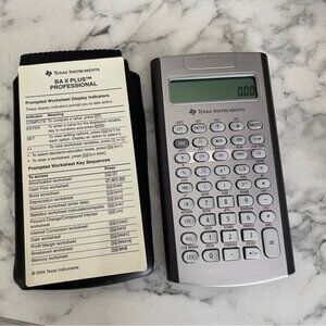 Texas Instruments BA II Plus Professional Calculator